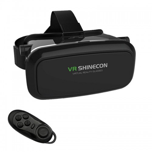 SHINECON - Virtual Reality 3D Movies Games Headset Glasses VR Box for Smartphone